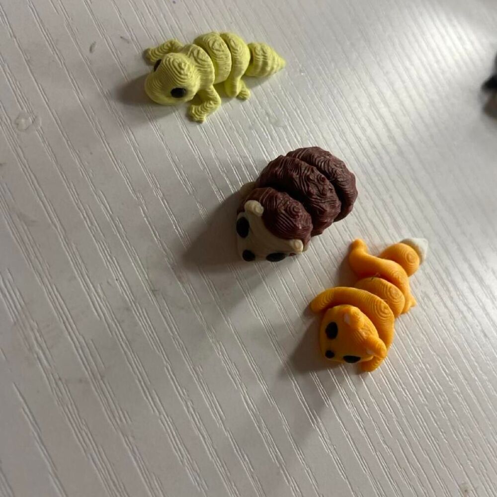 Zoo Animals Themed 3D Printed Toys